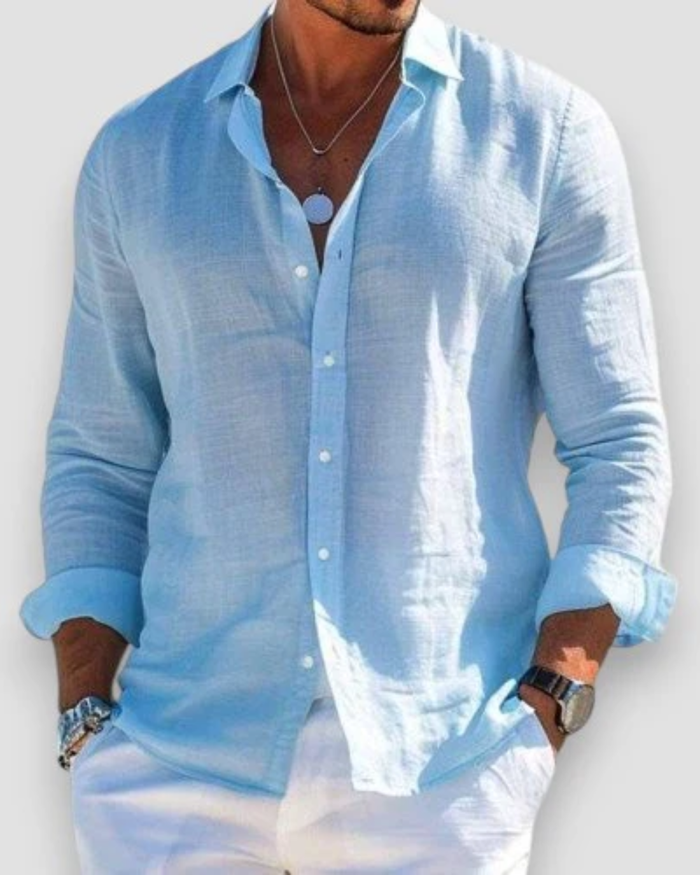 Chemise décontractée pour homme