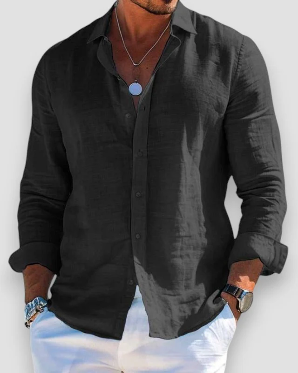 Chemise décontractée pour homme