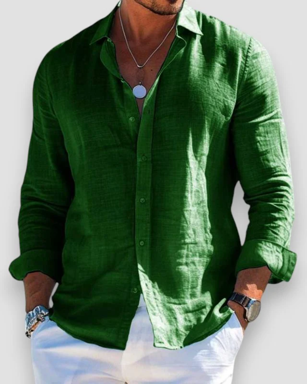 Chemise décontractée pour homme